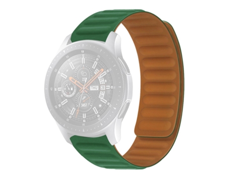 Correa de Silicona magnético para Samsung Galaxy Watch 5 40mm/44mm/Watch 5 Pro 45mm - Pasto verde