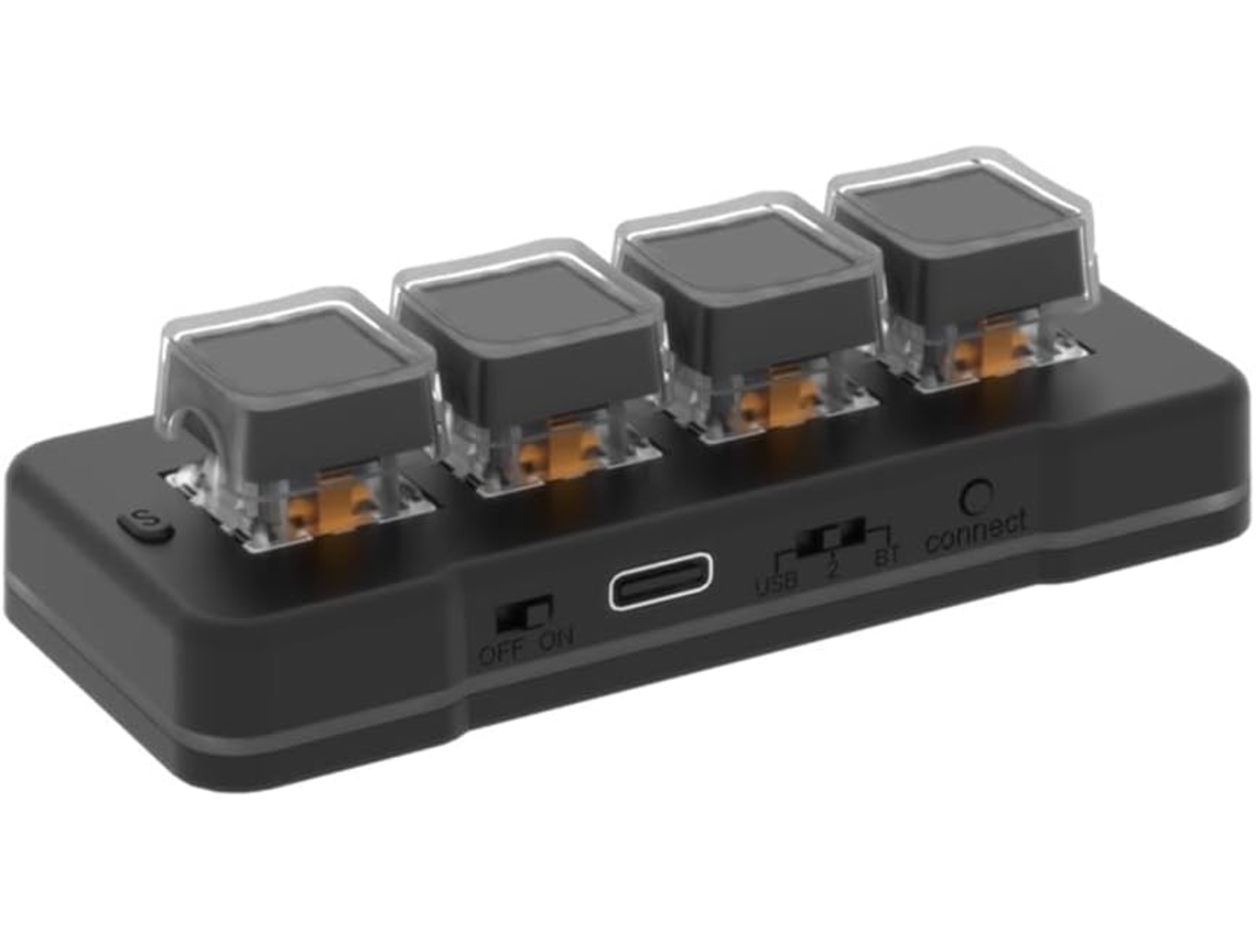 Teclado Mecánico Personalizado Mk424bt Mini De 4 Teclas