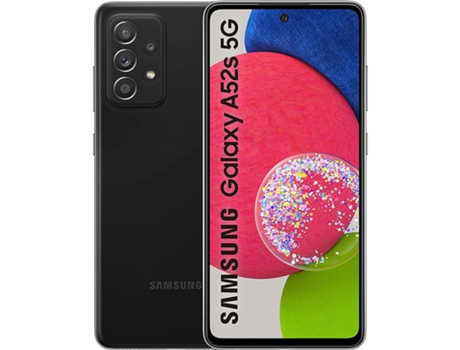 SAMSUNG Galaxy A52S 5G 128Gb Awesome Black Negro (Reacondicionado Marcas Mínimas)