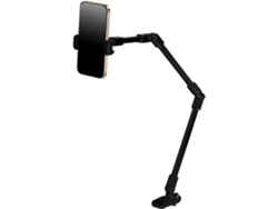 Soporte Metálico Resistente Para Tablet - Ajustable Y Plegable - Acero Al Carbono - Rotación De 360° - Brazo