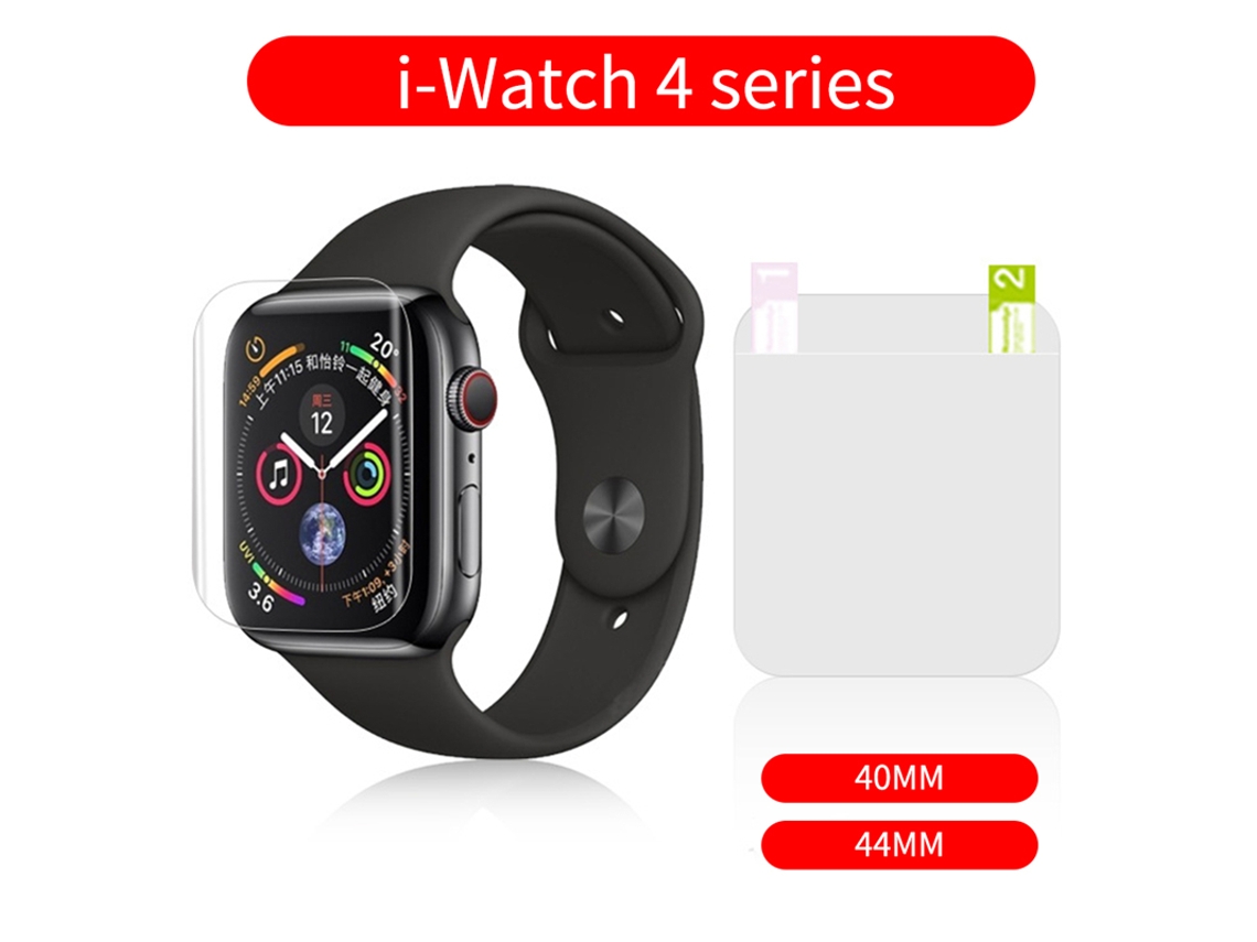 Protector De Pantalla Resistente A Rasguños (pantalla 3d Completa Para Apple Watch Series 4 40mm/44mm)