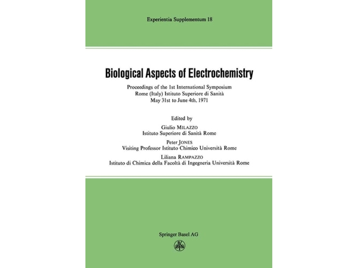 Libro Biological Aspects Of Electrochemistry De Milazzo, Jones Et Al. (inglés)