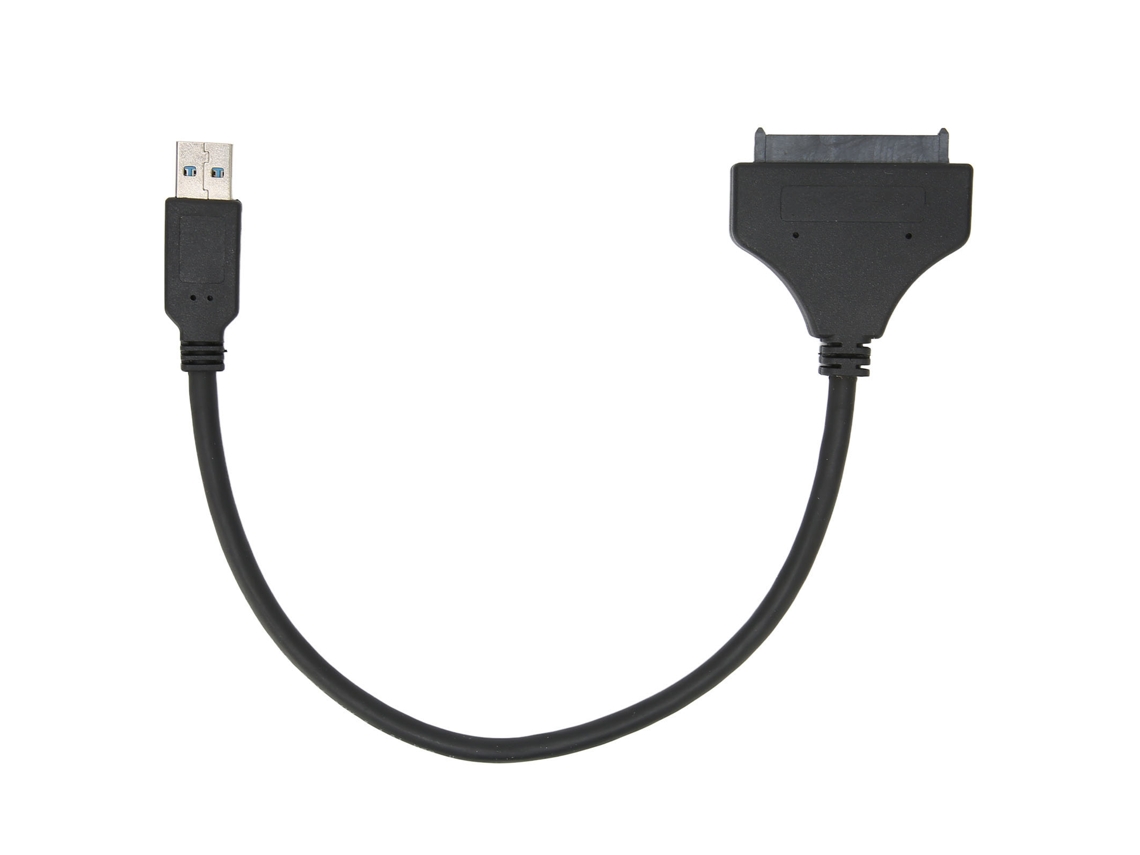 Adaptador Usb A Sata De 6 Gbps Con Indicador Led Para Discos Duros Ssd De 2,5" (7-15 Mm), Windows, Linux, Mac, Abs