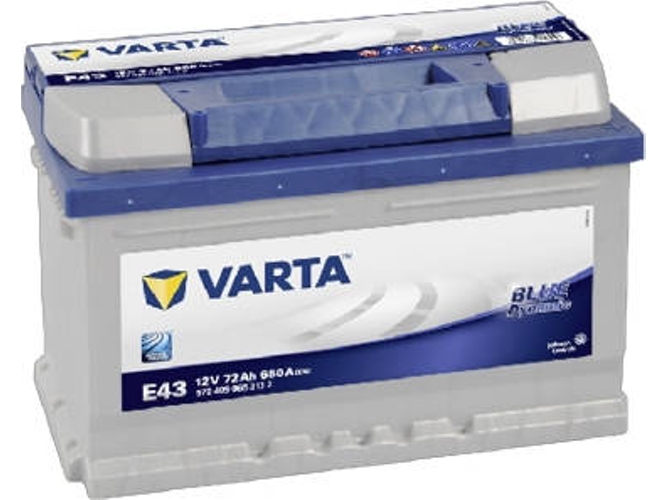 Batería de Coche VARTA E43 (72 Ah - 680 A)