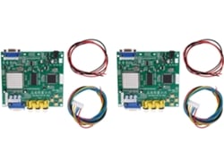2 Placas Convertidoras De Monitor Lcd De Vídeo Hd Para Arcade Gbs8200 Cga//yuv/rgb A Vga
