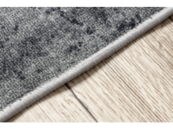Alfombra de Pasillo con Refuerzo de Goma Marl Hormigón, Gris 67 cm