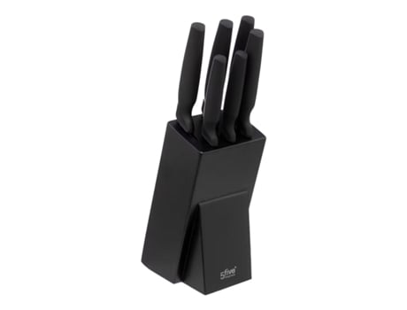 Soporte para cuchillos con 6 cuchillos - juego NORTHIX