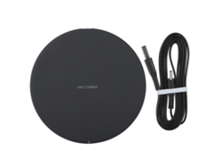 Cargador Inalámbrico (carga Rápida Ultra Delgada Con Luz Led) Cargador Inalámbrico Certificado Por El Estándar Qi De 10w