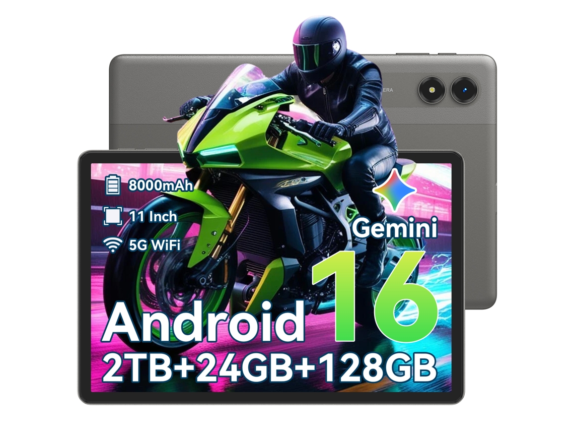 Tablet TABWEE T50 (11'' - 24 GB - 128 GB - Gris)