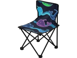 Sillas De Camping Portátiles Fluorescentes Hierro Nailon Transpirable Resistente