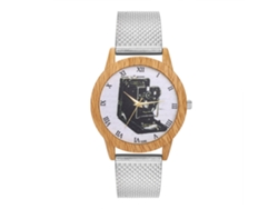 Reloj De Pulsera Analógico De Cuarzo, Estilo Casual Y Moderno, Modelo T235-f, Color Plata, Para Hombre Y Mujer.