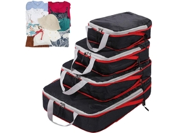 Bolsas de compresión para equipaje | Bolsas de compresión para organizar el equipaje y optimizar el espacio en viajes de negocios, Cru Slowmoose