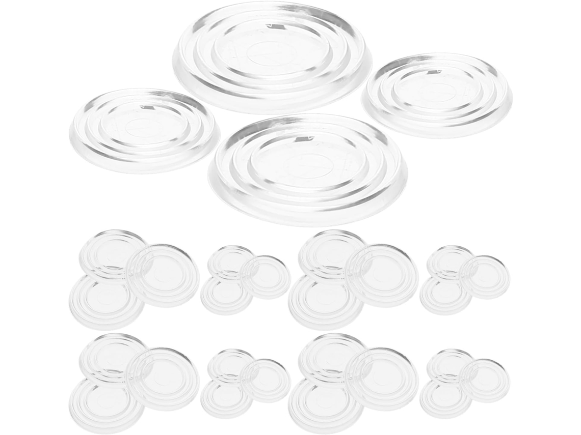 40 Topes Antideslizantes Muebles Transparentes Pvc Piezas