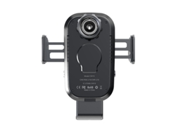 Cargador Sem Fio Carro Fast Senso Eletromagnético Sensor Para Apple Yizhood Negro