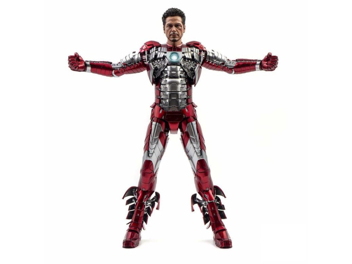 Figura Hot Toys MMS400D18C - Marvel Comics - Iron Man 2 - Iron Man Mark V Race Track Diorama Base