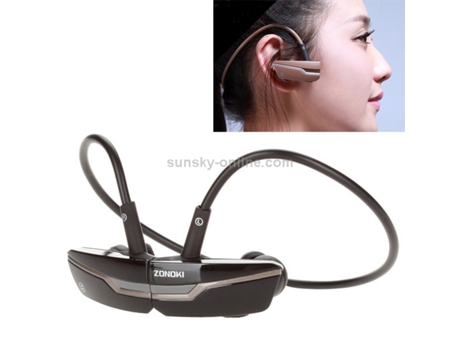 Auriculares Zonoki Estéreo Magnéticos Banda Cuello Deportes Aire Libre Todos Los para Apple, Samsung Iphone Bluetooth Negro