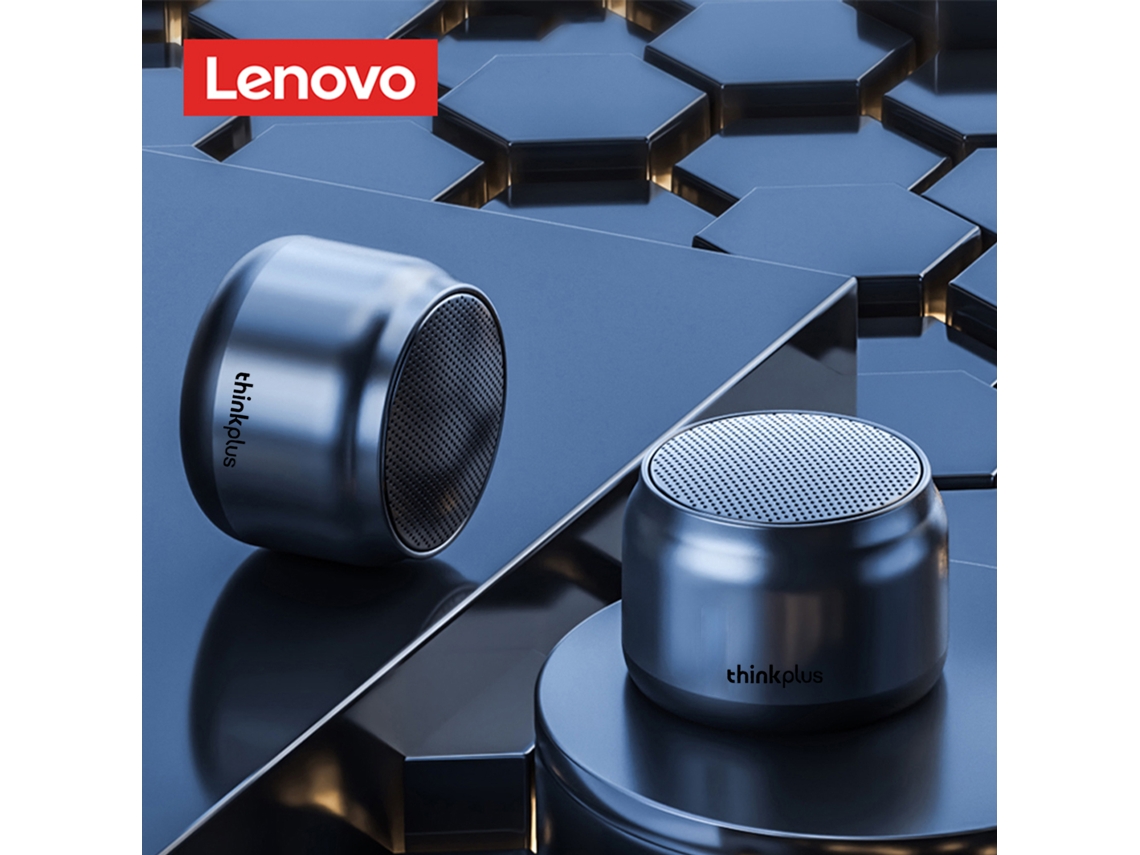 Altavoz Inalámbrico Portátil Lenovo K30 Bt 5.0 Con Sonido Estéreo 3d, Graves Potentes Y Micrófono Recargable.