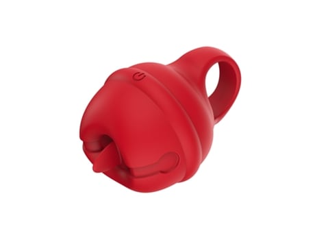 Vibrador para lamer la lengua del clítoris con 10 modos para mujeres (rojo) YIZHOOD