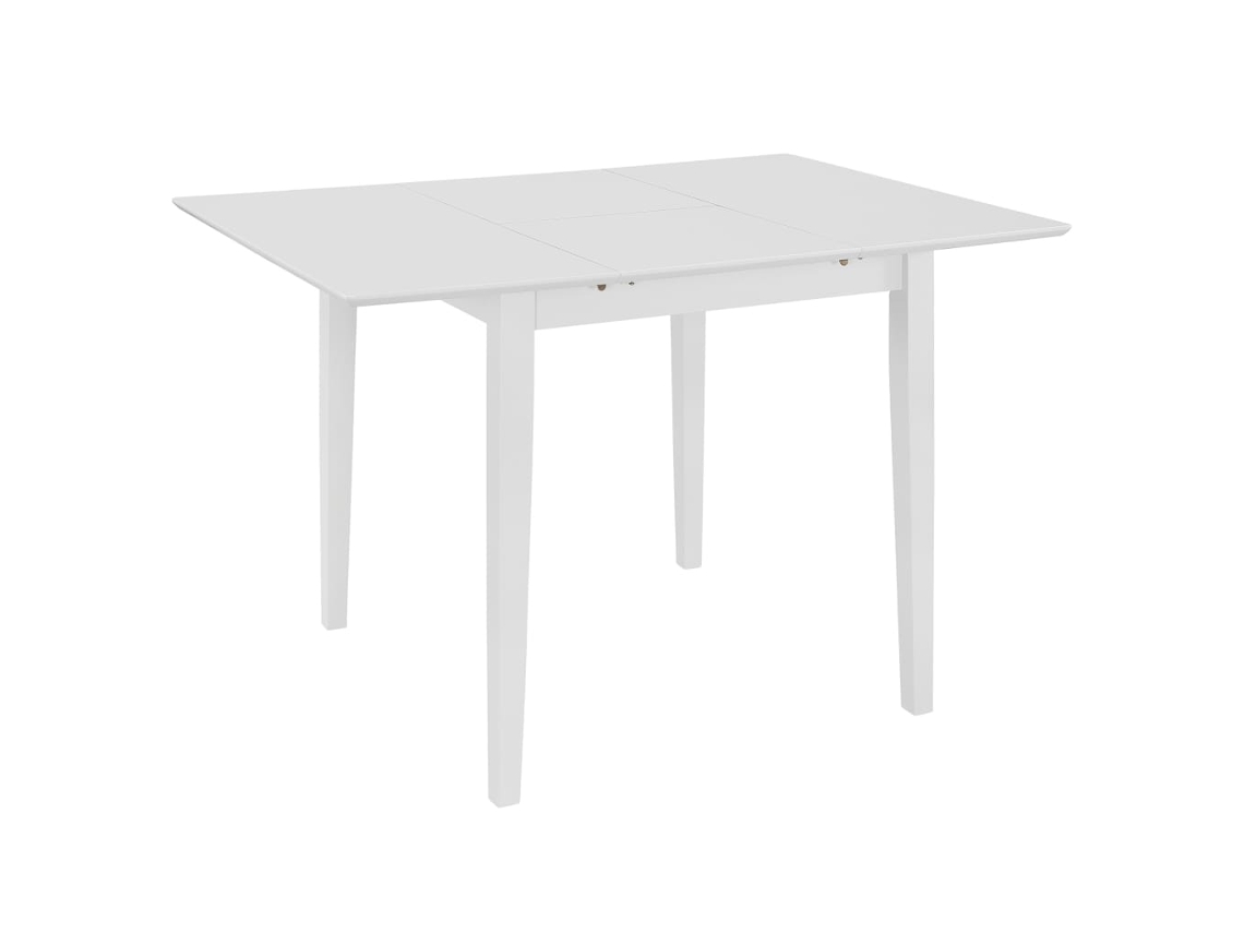 Maison Exclusive - Juego De Muebles De Comedor 3 Piezas Mdf Blanco
