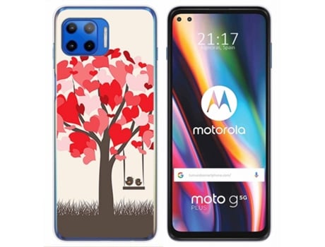 Carcasa Motorola Moto G 5G Plus TUMUNDOSMARTPHONE Dibujos Multicolor