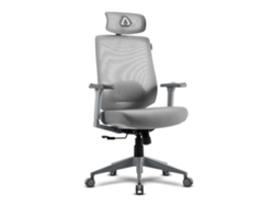 Silla de Oficina Ergonómica ALPHA GAMER Stella (Gris)