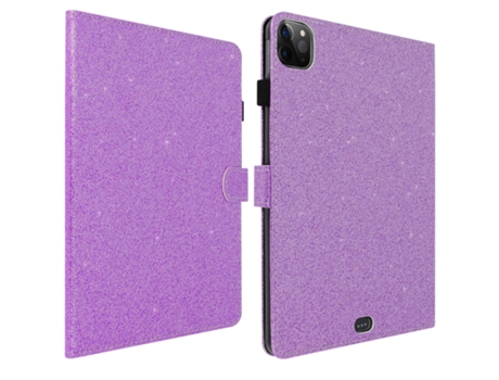 Funda Purpurina Soporte vídeo Morado iPad Pro 11 / Air 2022, 2020 AVIZAR