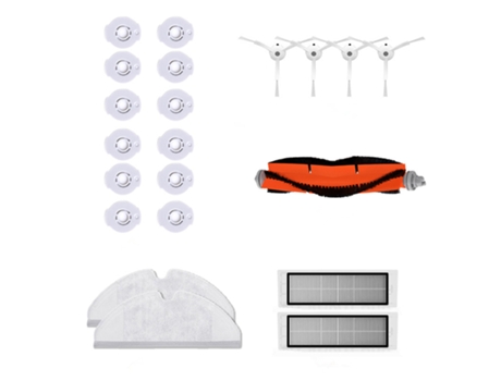 Para Roborock S50 S51 S52 S55 T60 T61 T65 T4 T6 T7 P5 S5 S6 S5Max Robot Kit de repuesto de aspiradora filtro de cepillo principal cepillo lateral d...