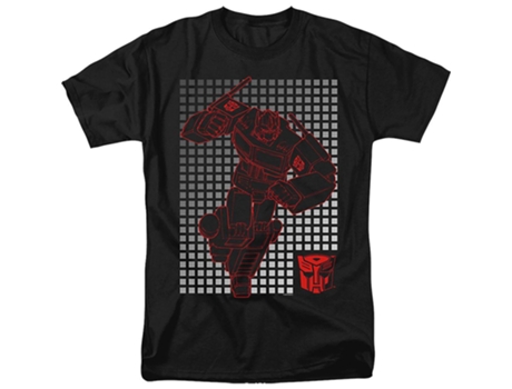 Camiseta ROCKINSTONE Optimus Prime Grid Transformers (XXL)