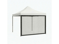 Mosquitera De 300x200h Cm Para Cenador De Jardín Negro