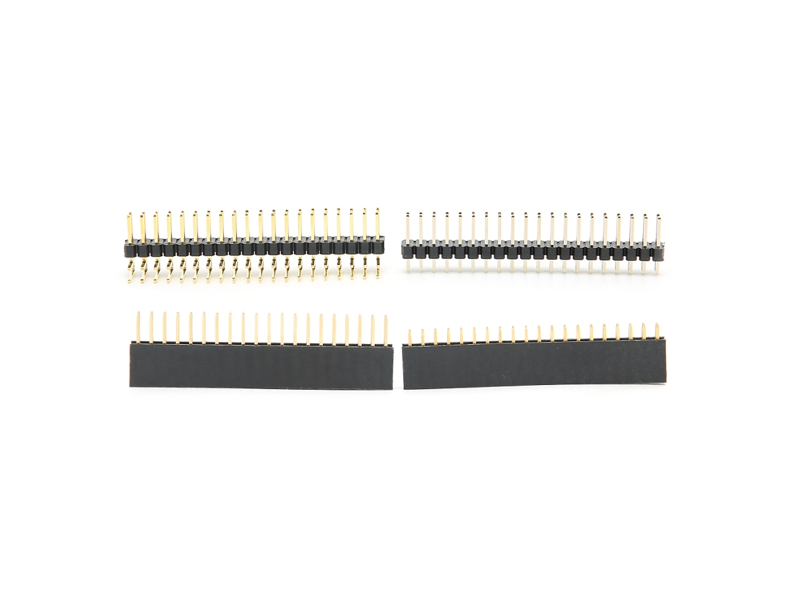 Pin Header De 40 Pines Para Accesorios De Breadboard Del Conector Raspberry Pi Zero