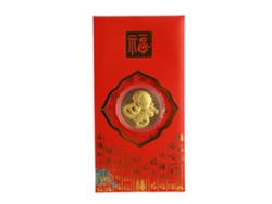Sobre Rojo Con Moneda De Oro, Año De La Serpiente, Dinero De La Suerte Para El Festival De Primavera, Año Nuevo.