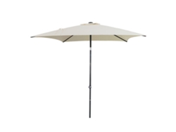 Guarda sol Exterior 200x200 Antracite Natural Creta GARBAR