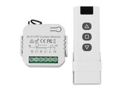 Kit de control inalámbrico para persianas enrollables con interruptor para persianas y toldos con control remoto RF