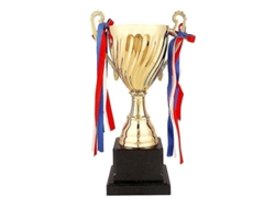 Trofeo Metálico Universal Para Competiciones Estudiantiles Y Eventos Deportivos Prácticos.