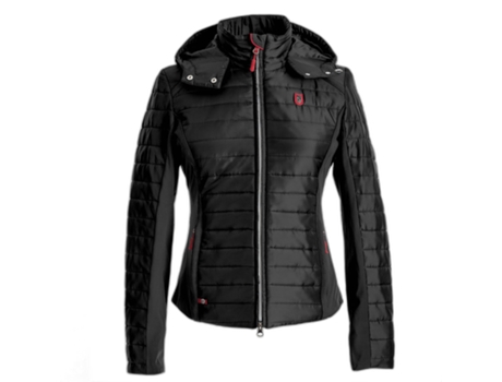 Chaqueta de Mujer para Equitación TREDSTEP Acolchada Calypso Caviar Acolchado Negro (38)