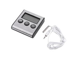 Termómetro Digital Lcd Para Frigorífico Y Congelador Con Imán, Soporte Y Alarma De Temperatura.