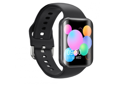 Smartwatch T68 Bluetooth Llamada Sueño Monitor de presión arterial Control remoto Negro
