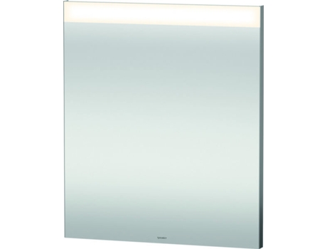 DURAVIT Buen espejo con iluminación con interruptor de pared campo de luz de borde LED arriba