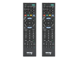 2 Mandos A Distancia Universales Multifuncionales Para Televisores Sony Kdl-32w650a Y Kdl-42w650a