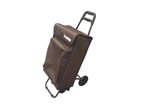 Carro compra 4 ruedas marron