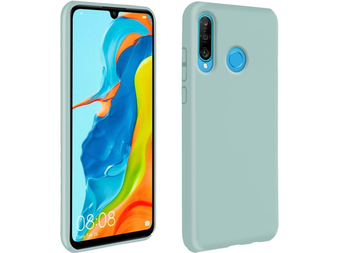 Carcasa Huawei P30 Lite AVIZAR Silicona Verde