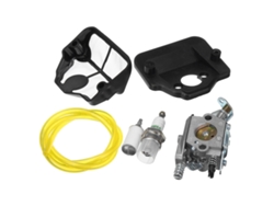 Kit De Filtro De Combustible Y Carburador Para Motosierra Husqvarna 36, ​​41, 136, 137, 141 Y 142 Zama C1q-w29e