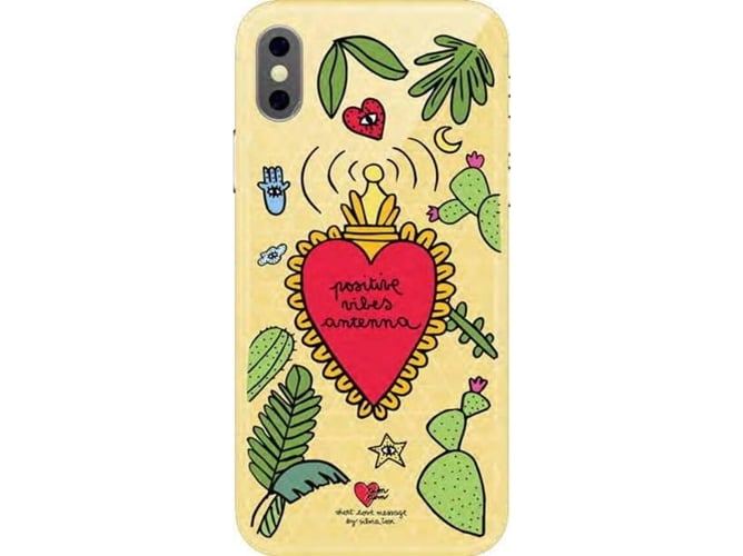 Funda iPhone X, XS SILVIA TOSI Vibes Multicolor