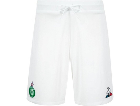 Pantalones Cortos As Saint Etienne temporada 20/21 Unisex LE COQ SPORTIF As Saint Etienne Principal Pro 20/21 Blanco para Fútbol (S)