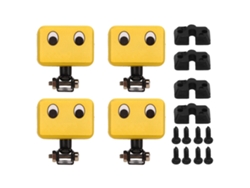 Mali 4pcs Capa de Luz Led para Carro Rc Universal Protetora de Poeira Compatível com Hsp Redcat Traxxas Tamiya