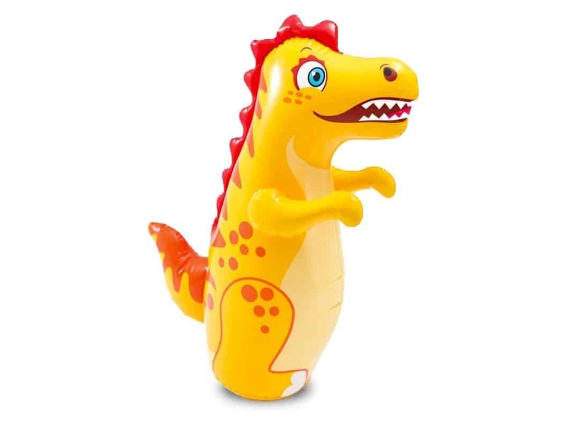 Tentetieso Dragón Amarillo Inflable De Intex De Vinilo Colorbabyp24