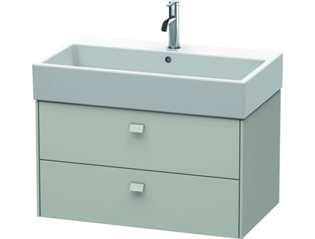 Mueble bajo encimera DURAVIT Brioso 78,4 x 45,9 cm 2 cajones incl. hueco para sifón y delantal para lavabo Vero Air 235080