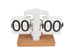 Reloj de mesa digital minimalista (giro automático, vintage)