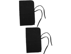 Juego De 2 Estuches Para Plumas Estilográficas, Organizador De Plumas, Soporte Para Pinceles, Estuche Enrollable Para Pinceles.