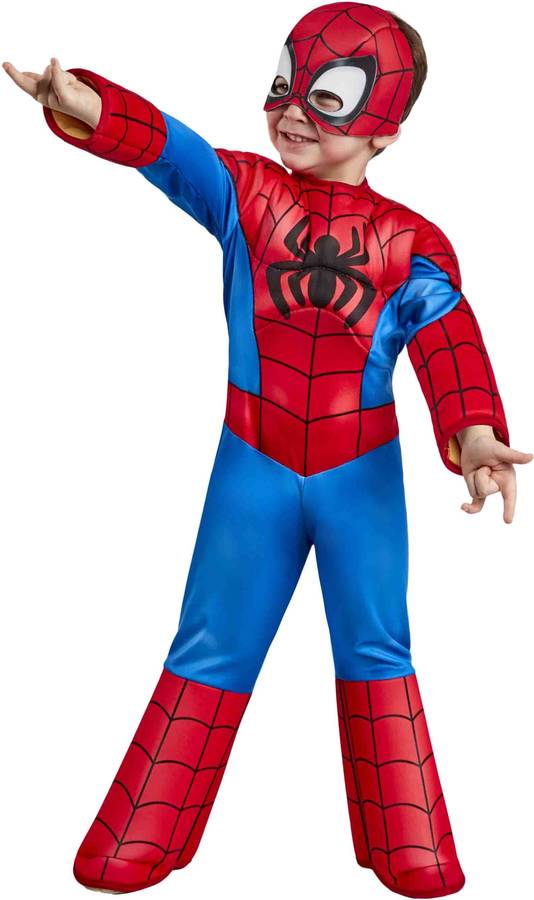 Disfraz de Niño RUBIES Spiderman Pré-Escolar (Poliéster - Talla: 98 cm)